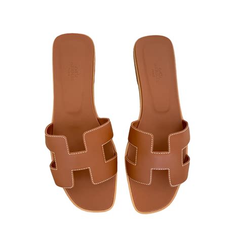 pre owned hermes oran|Hermès Oran Sandals for Women .